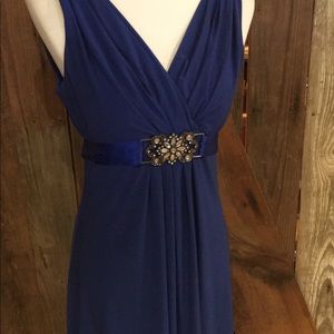 Navy blue dress